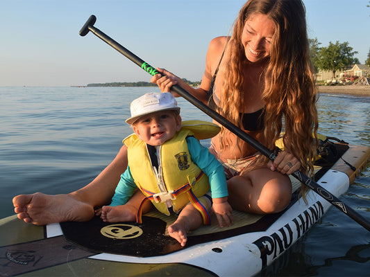 Introducing Your Baby to Paddleboarding