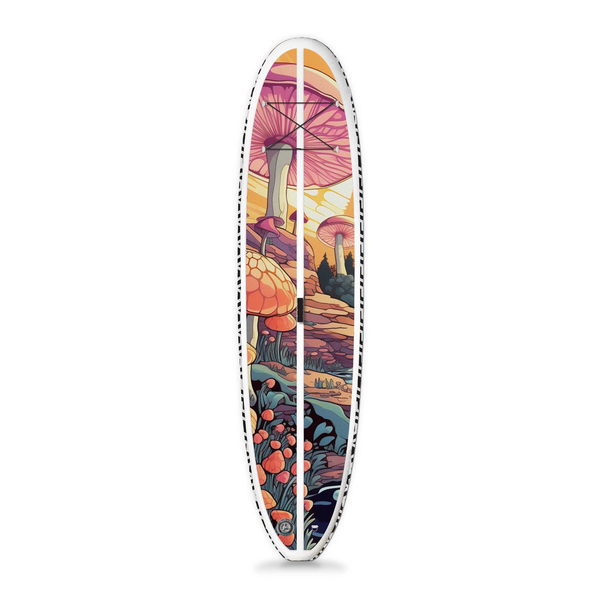 Big EZ Stowaway lite Shrromilicious inflatable paddleboard top