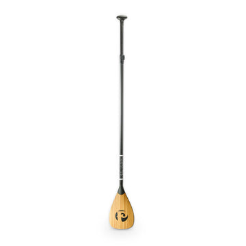 the pau hana carbon teak sup paddle