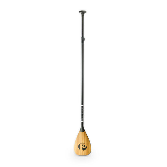the pau hana carbon teak sup paddle