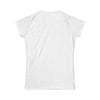 Plain white t-shirt on a white background
