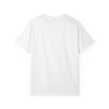 White t-shirt on a white background
