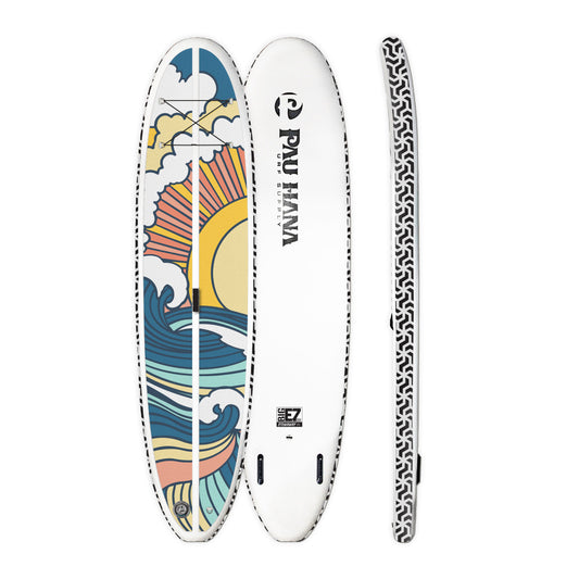 Big EZ Stowaway lite Hippy Wave inflatable paddleboard 