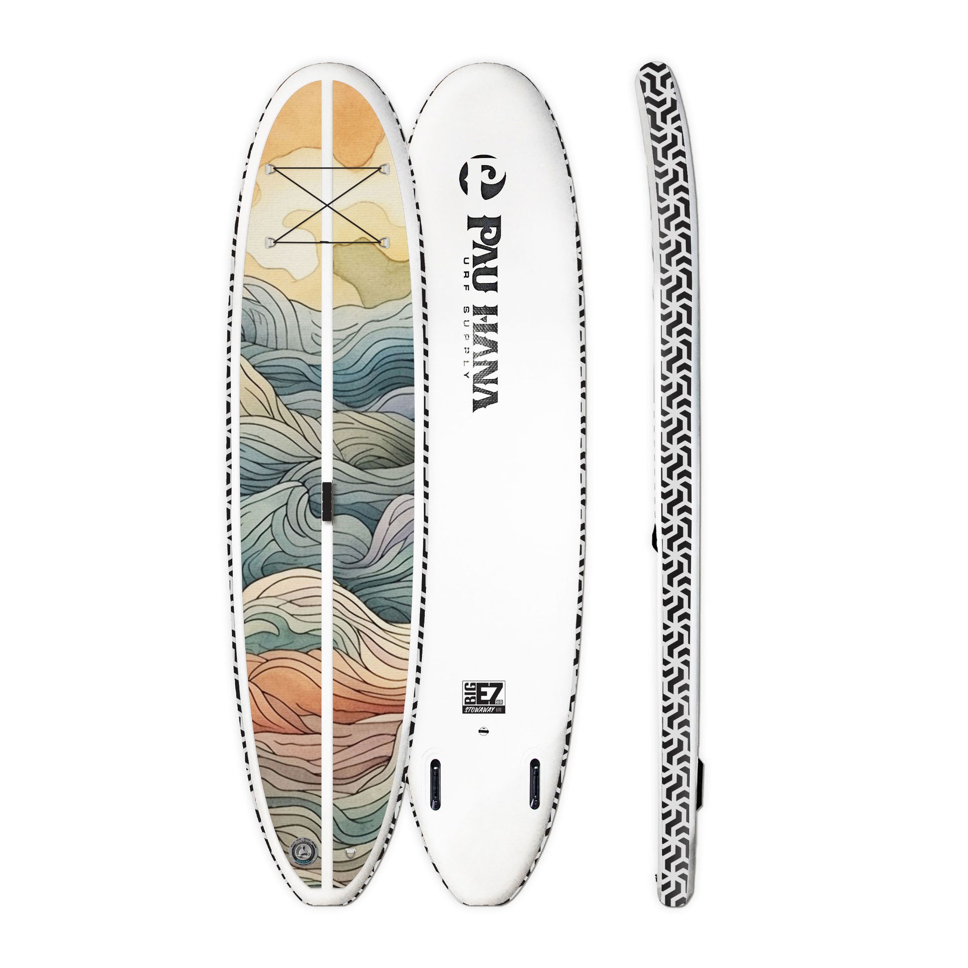 Big EZ Stowaway lite Subconscious inflatable paddleboard 